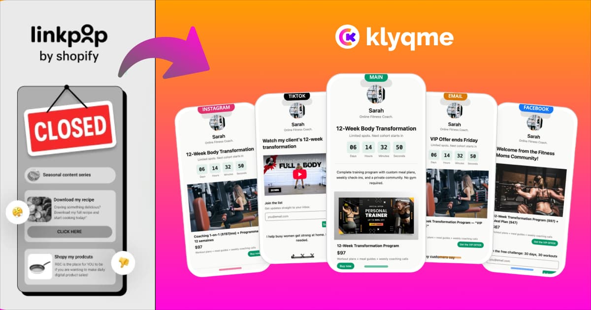 How to Migrate from Linkpop to Klyqme (Step-by-Step)