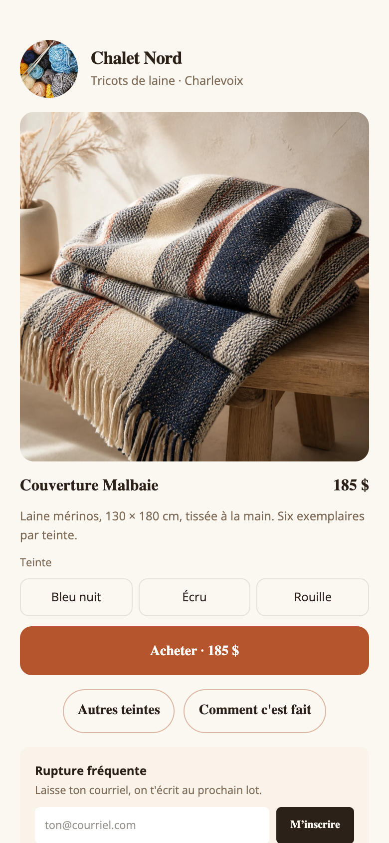 Every block on this page was designed to convert, not just look pretty