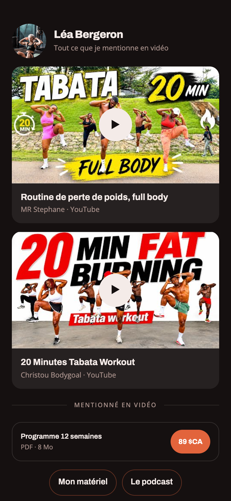 A bio page that sells your coaching, not just lists your links